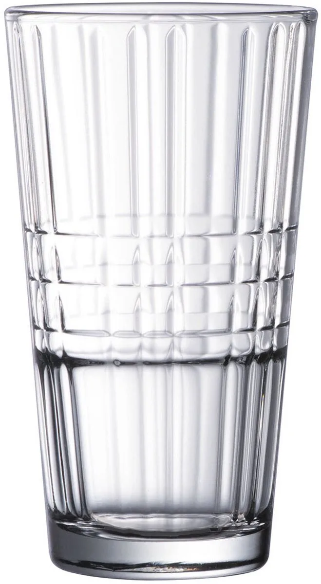 Glas Arcoroc Stack'up Cross Glas 350 ml (6 Stuks) by Arcoroc in Transparent – product photo