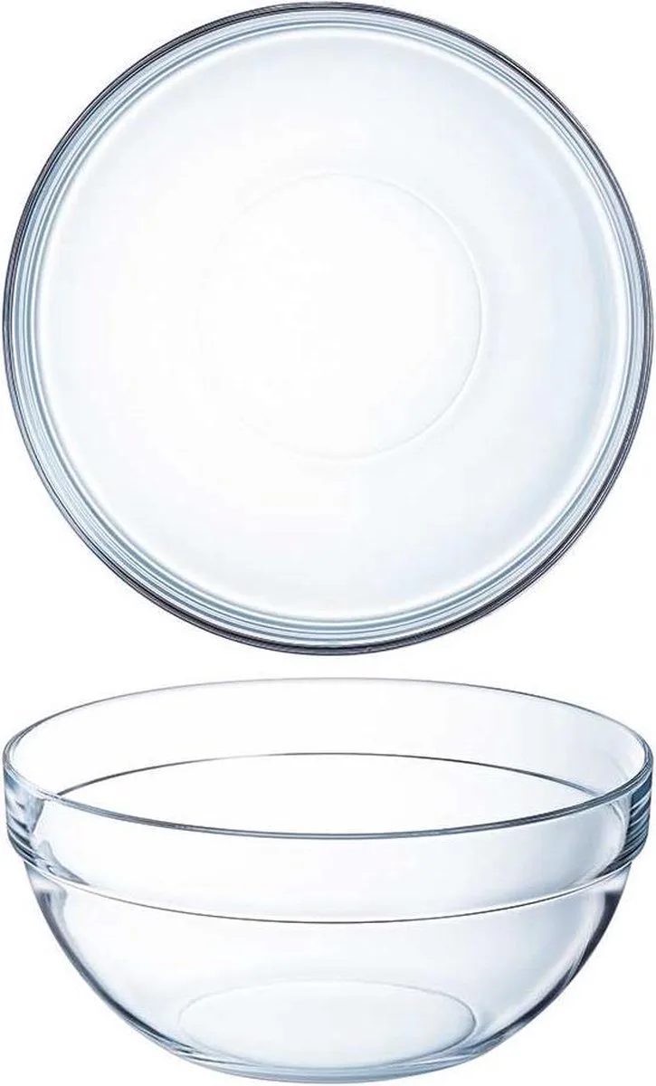 Glazen Schaaltje/ kommetje - Ø10cm - Set a 12 stuks by Arcoroc in Glas – product photo
