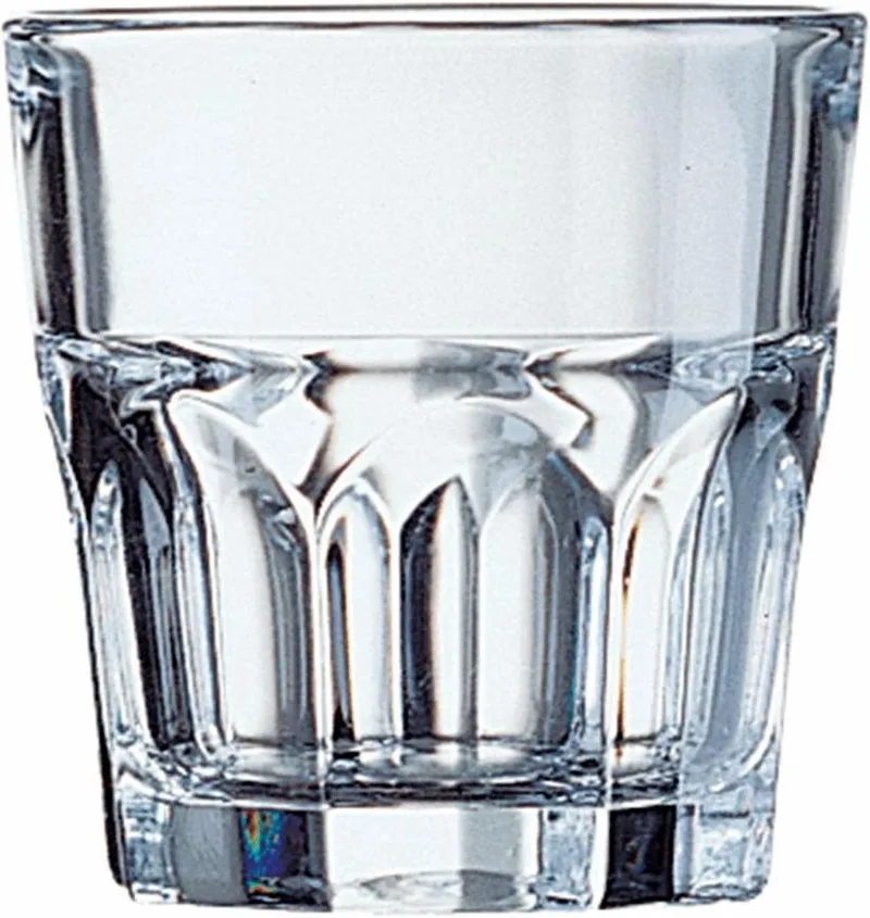 Granity Tumblers 16 cl / 160 ml | Set van 6 Stuks | Drinkglazen voor Water, Sap en Frisdrank | Glas | Vaatwasserbestendig de Arcoroc en Transparent – photo produit