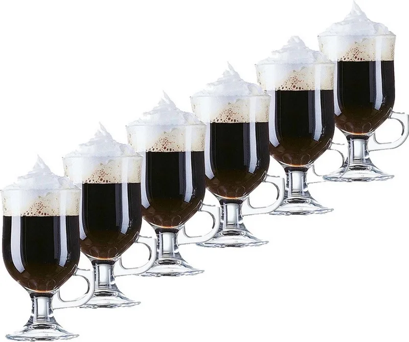 Irish Coffee glazen Opal - 6x - 240 ml - Koffie glazen hardglas by Arcoroc in Transparent – product photo