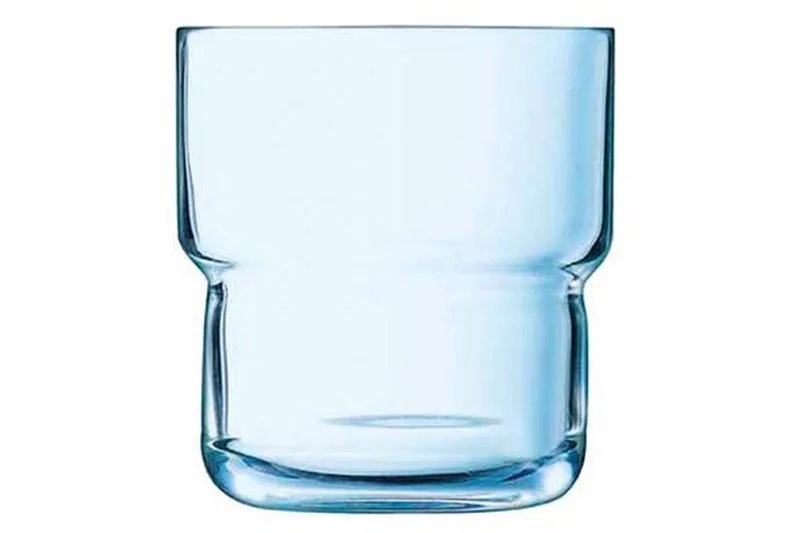 Log Tumbler Fb Ice Blue 22cl Set6 D7,3xh7,9cm by Arcoroc in Blue, Transparent – product photo
