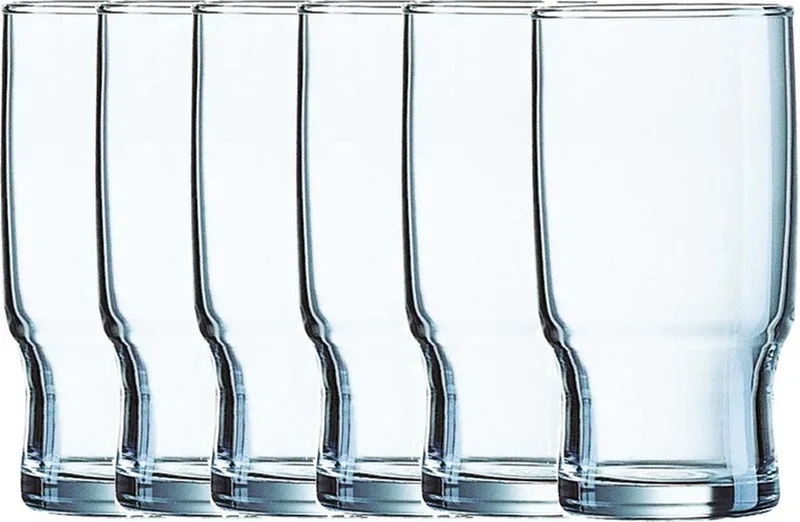 Longdrink glazen Campus - 6x - 290 ml - drinkglazen - longdrinkglazen - Koffie/thee von Arcoroc in Transparent – Produktfoto