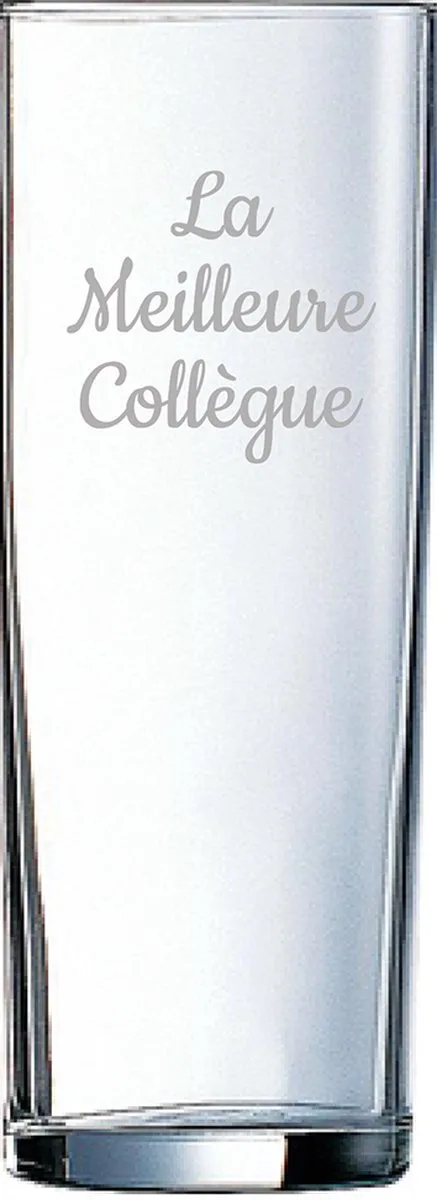 Longdrinkglas gegraveerd - 31cl by Arcoroc in La Meilleure Collègue – product photo