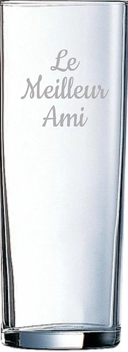 Longdrinkglas gegraveerd - 31cl by Arcoroc in Le Meilleur Ami – product photo