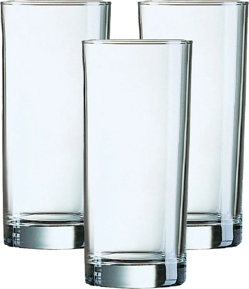 longdrinkglazen - 12x stuks - 270 ml - water/sap/drinkglazen van Arcoroc in Transparant – productfoto