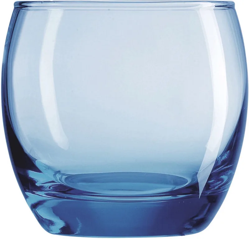 Salto Tumbler Blue 32 cl - Set-6 från Arcoroc i Transparent – produktbild