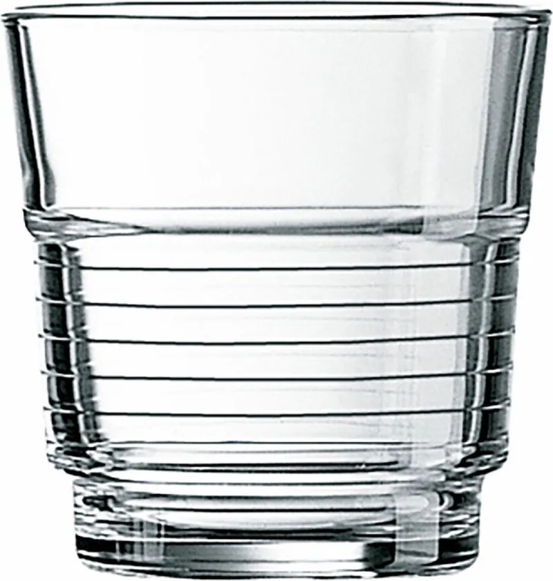 Spiraalvormige Glazen 25cl by Arcoroc in Transparent – product photo