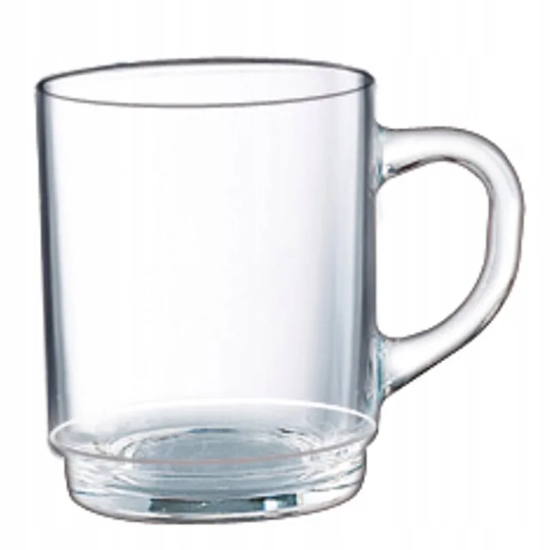 Theeglazen - 6x stuks - glas - 250 ml - stapelbaar - Koffieglazen - Thee glazen by Arcoroc in Transparent – product photo