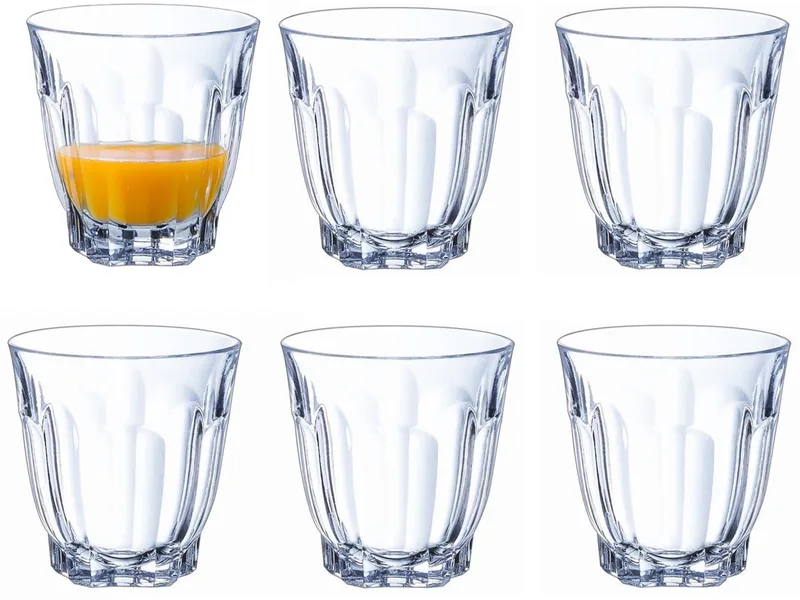 tumbler drinkglazen - 12x stuks - 350 ml - hardglas - waterglazen - voor dagelijks gebruik by Arcoroc in Transparent – product photo