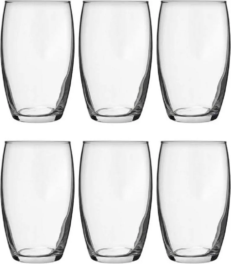 Tumbler Water/Drinkglazen - 6x stuks - glas - tumbler - 360 ml by Arcoroc in Transparent – product photo