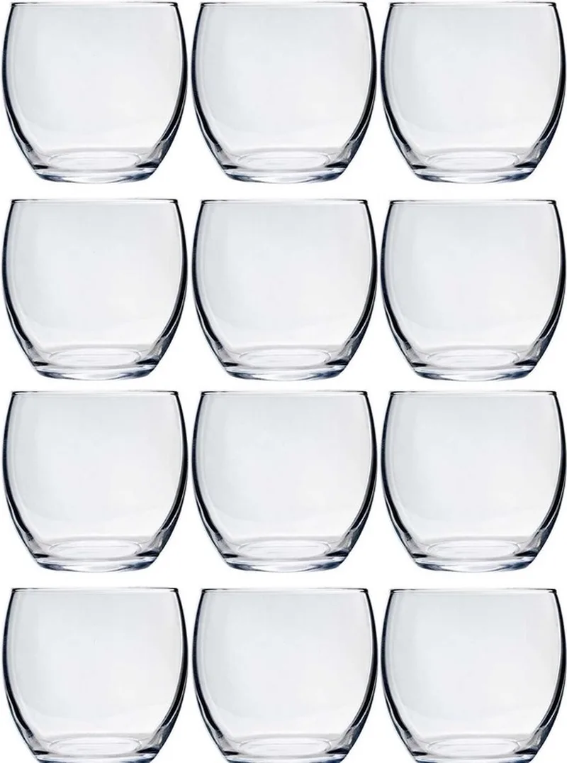 Tumbler Waterglazen - 12x stuks - 340 ml - Luxe drinkglazen - Glas - Glazen voor frisdrank/water by Arcoroc in Transparent – product photo