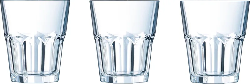 waterglazen/drinkglazen Granity - 6x Stuks - 200 ml - Tumblers - glas by Arcoroc in Transparent – product photo