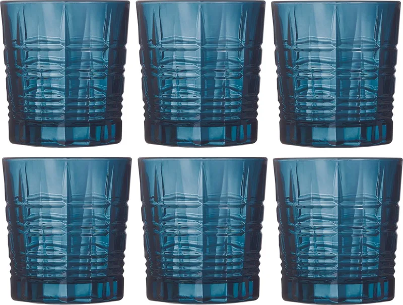 Whisky Glas Brixton London Topas 300 ml - 6 stuks by Arcoroc in Blue – product photo