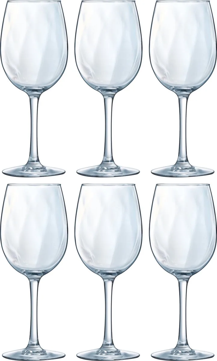 Wijnglazen Dolce Vina - 6x - rode wijn - glas - 360 mla - Wijn glazen - witte wijn - rose von Arcoroc in Transparent – Produktfoto
