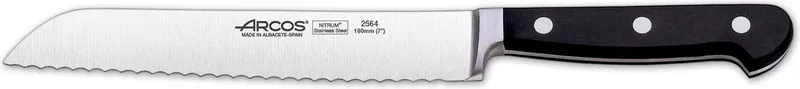 Clasica Broodmes - 180 mm van Arcos in Rvs – productfoto