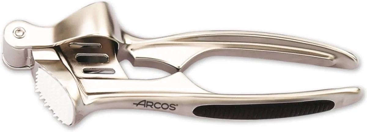 Easy knoflookpers van Arcos in Zilver – productfoto