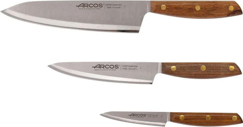 NORDIKA MESSENSET SET 3 stuks by Arcos in Rvs – product photo