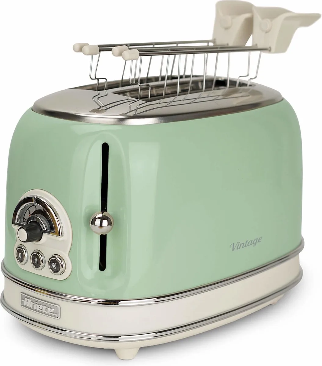 Grille-pain 00c015504ar0 Vintage van Ariete in Groen – productfoto
