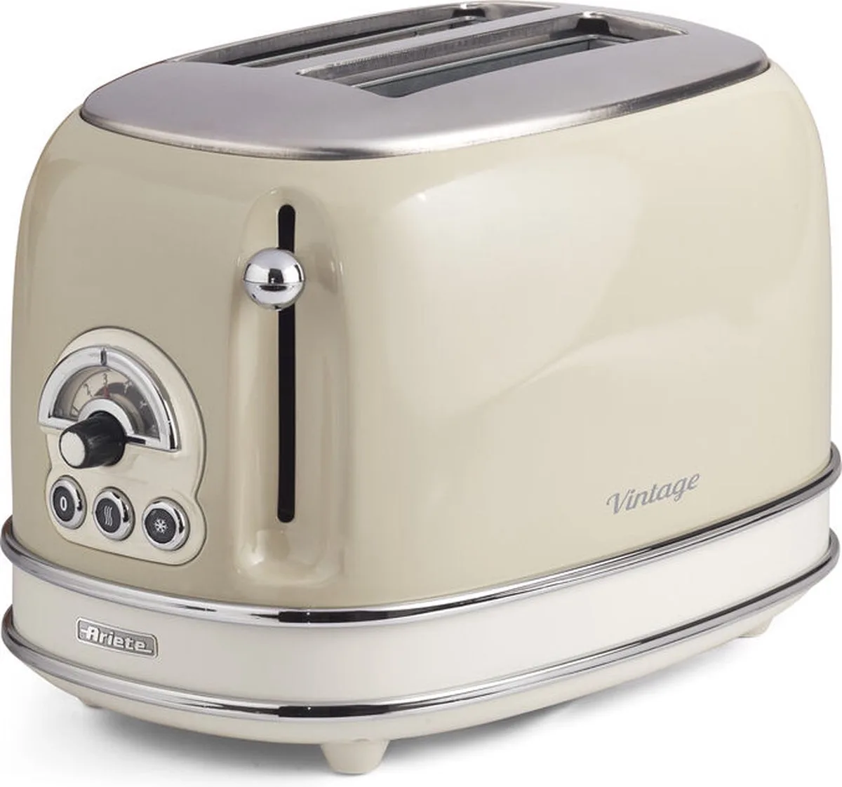 Vintage Toaster 155 van Ariete in Beige – productfoto