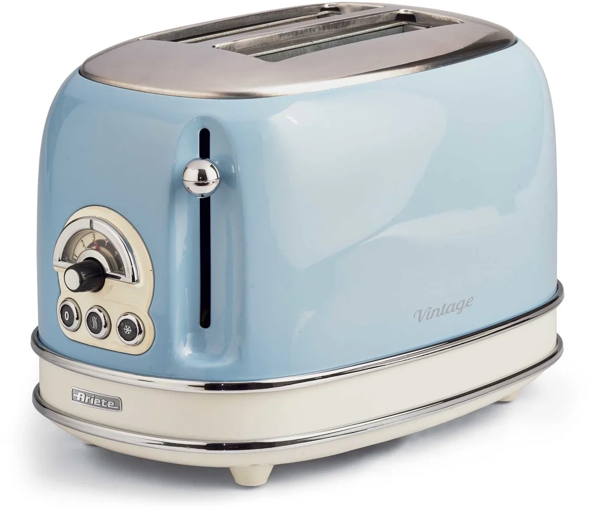 Ariete 0155/15 - Vintage broodrooster - 2 sneden - 6 standen - 810 Watt de Ariete en Bleu – photo produit