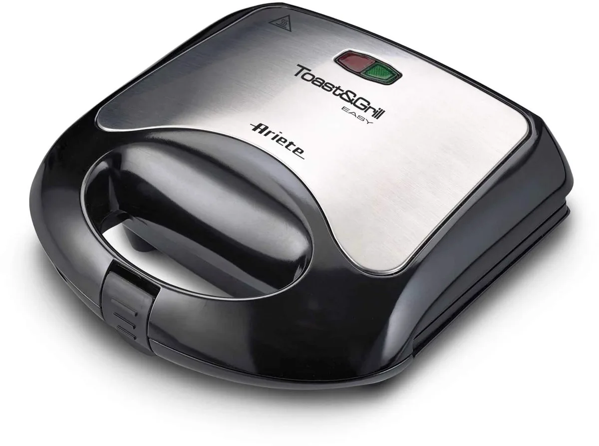 Ariete 1980/00 - sandwich maker - 750 Watt - voor Tosti's en Panini's de Ariete en Multicolore – photo produit