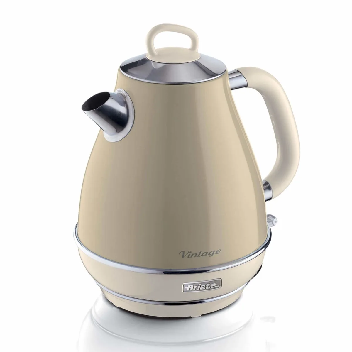 Ariete 2869/03 bouilloire vintage, 2000W, contenance 1,7 litre, sans fil de Ariete en Beige – photo produit
