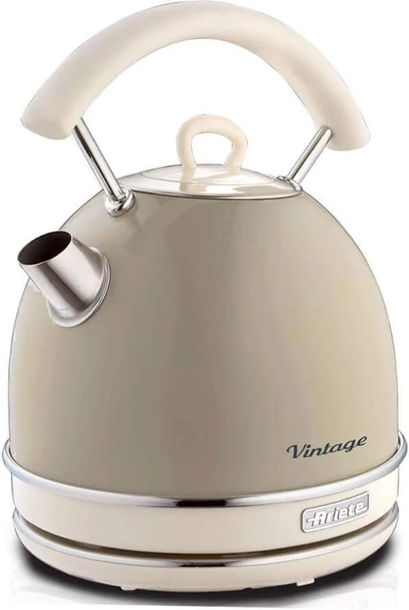 Ariete 2877/03 - Vintage Waterkoker - 2000 Watt - 1.7 liter - draadloos van Ariete in Beige – productfoto