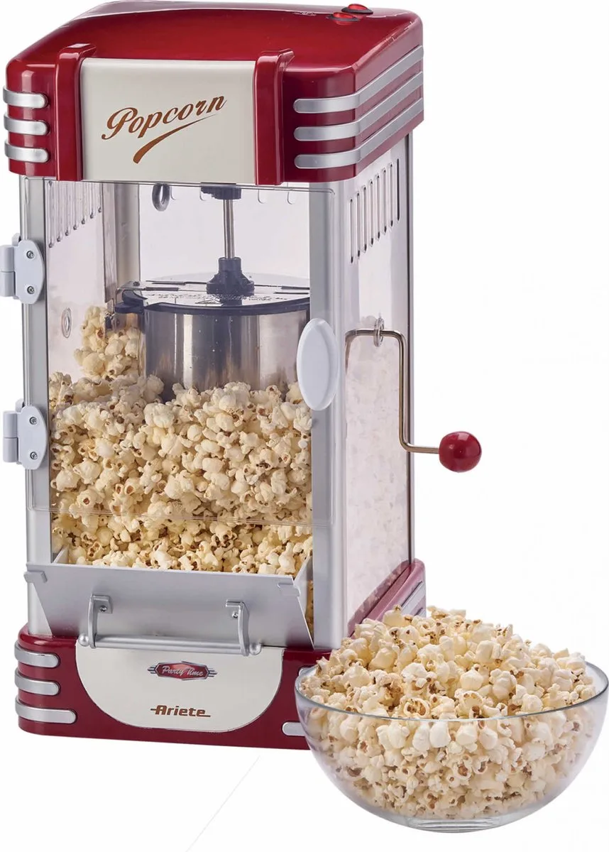 Ariete 2953/00 Popper XL - Popcorn Machine - Popcornmaker - Retro van Ariete in Rood wit – productfoto
