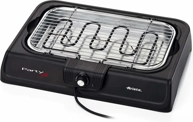 Ariete 723 Party Grill - compacte grill - 2000 Watt - uitneembare vetopvangbak