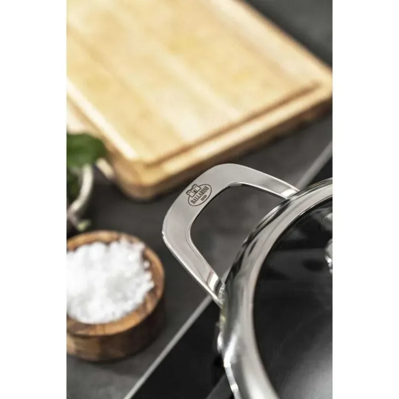 Salina Bratpfanne Mit Deckel 20 Cm von Ballarini in Grau – Produktfoto 3 von 3