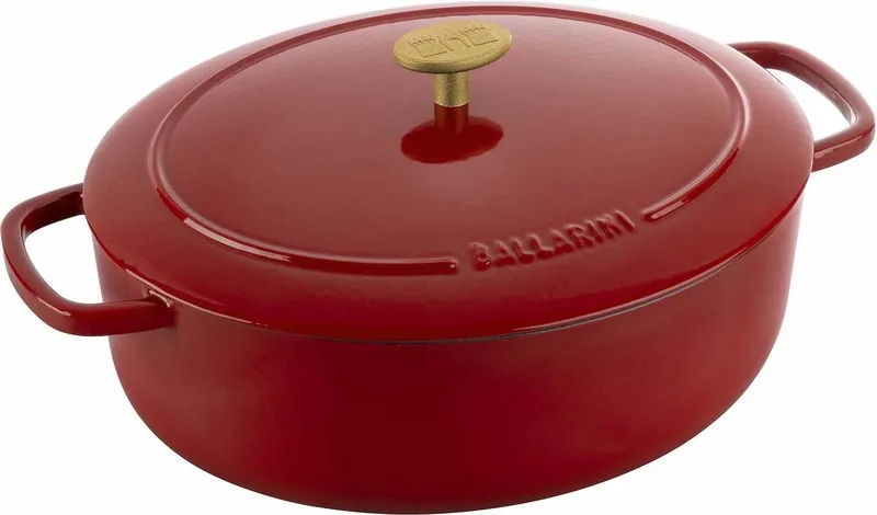 Bellamonte braadpan ovaal 29cm - 4,5L Rood by Ballarini in Black – product photo