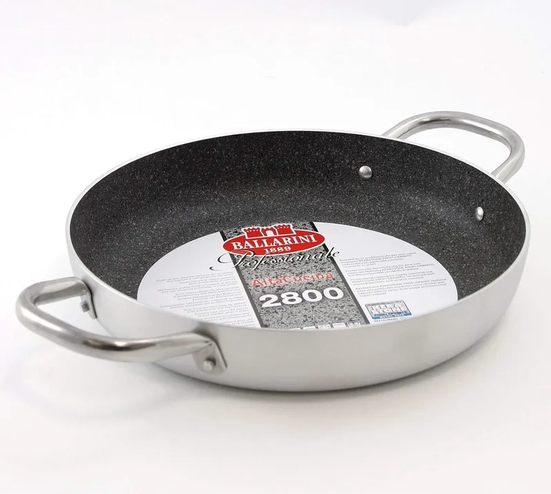 Koekenpan Professioneel Graniet 40cm, 2 Handvatten von Ballarini in Grau – Produktfoto