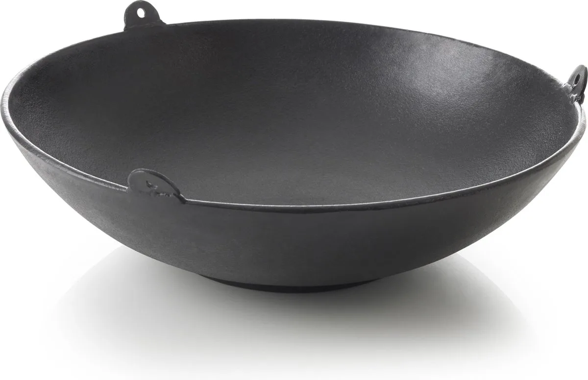 Barbecuepan - BBQ wok - 37cm von Barbecook in Schwarz – Produktfoto