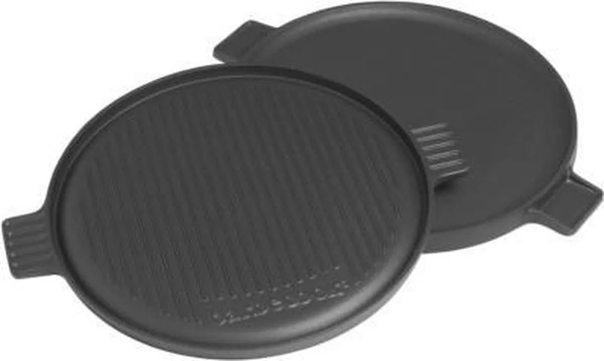 BBQ grillplaat - Gietijzer - Ø35 cm van Barbecook in Zwart – productfoto