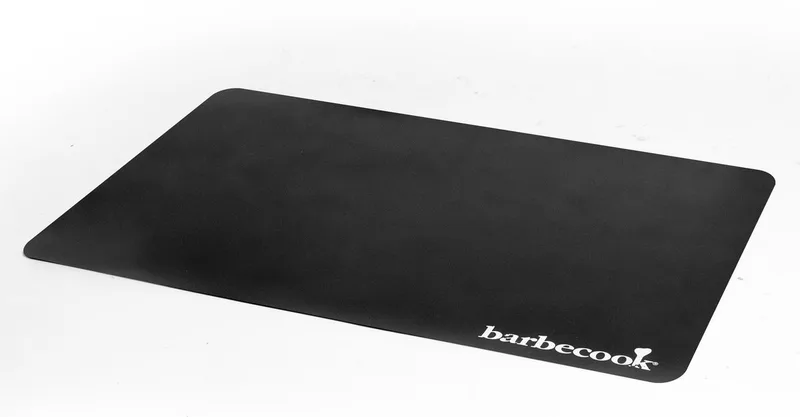 BBQ vloermat - Anti-slip - 120x80cm van Barbecook in Zwart – productfoto