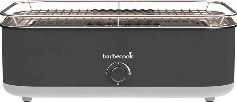 E-Carlo elektrische tafel BBQ Midnight Grey 42,5x33x16,5cm de Barbecook en Gris – photo produit