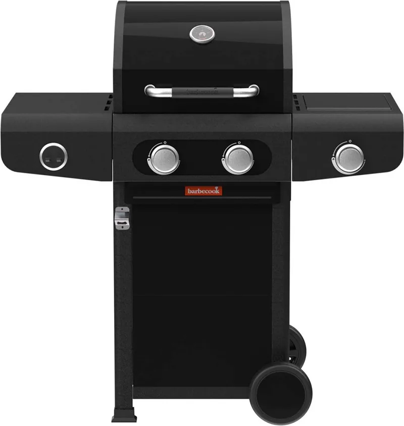 Siesta 210 Graphite gasbarbecue 112x56x118cm de Barbecook en Noir – photo produit