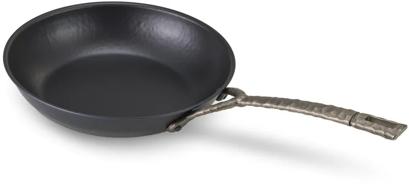Artist braadpan/koekenpan - Ø 24 cm - Koolstofstaal - PFAS-vrij - Geschikt voor inductie & BBQ de Beka en Noir – photo produit