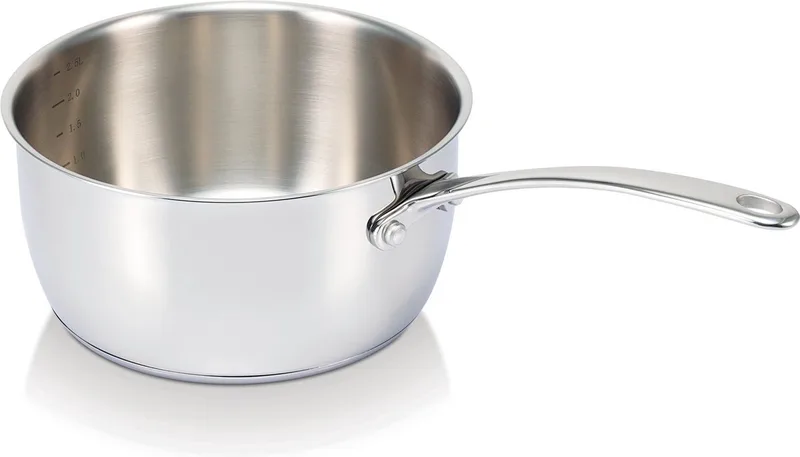 Belvia Steelpan - 1,5L - Ø 16cm fra Beka i Sølv – produktbillede
