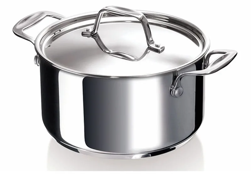 Chef Kookpot met Deksel - Rvs - Ø 24cm - 5L by Beka in Roestvrijstaal – product photo