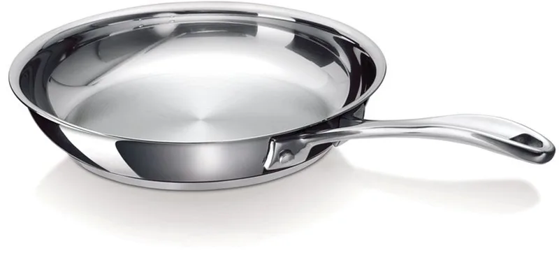 Chef Pan - koekenpan Ø 26cm - RVS - PFAS-vrij - Geschikt voor inductie & vaatwasser fra Beka i Krom – produktbillede
