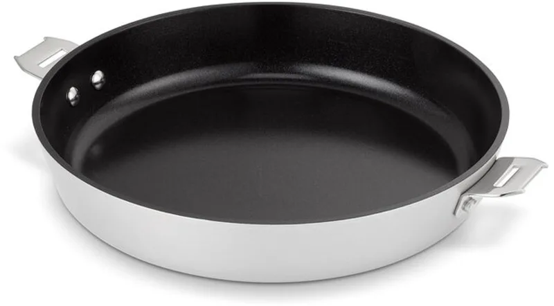 Evolution Koekenpan - Ø 20 cm - Braadpan - Zonder greep - Keramische Antikleeflaag - PFAS-vrij - Geschikt voor inductie & oven van Beka in Chroom – productfoto