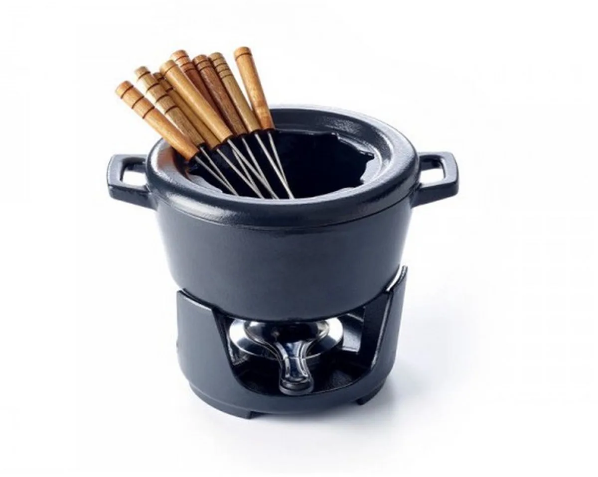 fondueset 8 vorken de Beka en Noir – photo produit