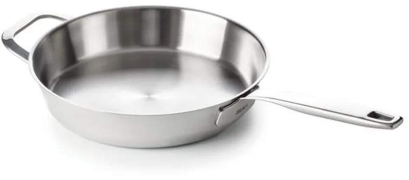 Koekenpan Maestro 5-Ply - Zonder Anti-Aanbaklaag - Frying Pan - RVS/Aluminium - Geschikt Voor Alle Warmtebronnen 28 cm by Beka in Silver – product photo
