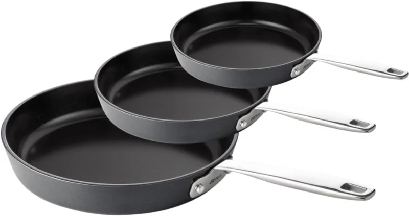 Koekenpannenset Maestro Alu - 3-Delig 20/24/28 cm - Gesmeed Aluminium Keramische Anti-Aanbak - Vaatwasserbestendig Inductiegeschikt by Beka in Black – product photo