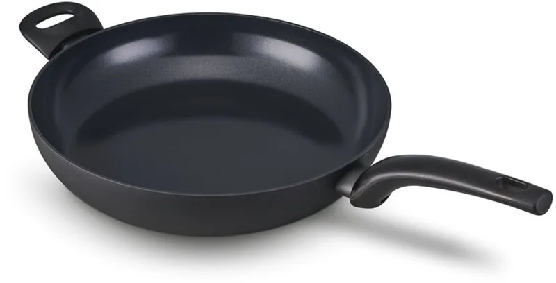 Kuro braadpan/koekenpan met tegengreep - Ø 32 cm - Keramische antikleeflaag - PFAS-vrij - Geschikt voor inductie by Beka in Black – product photo