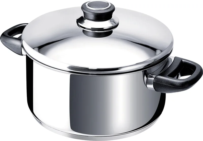 Polo Kookpot Met Deksel - Ø 20 cm - 2L8 de Beka en Argent – photo produit