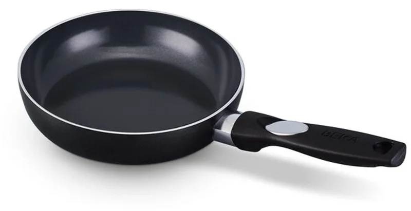 Pro Induc Koekenpan - Ø 18 cm - Braadpan - Keramische antikleeflaag - PFAS-vrij - Geschiktvoor inductie van Beka in Zwart – productfoto