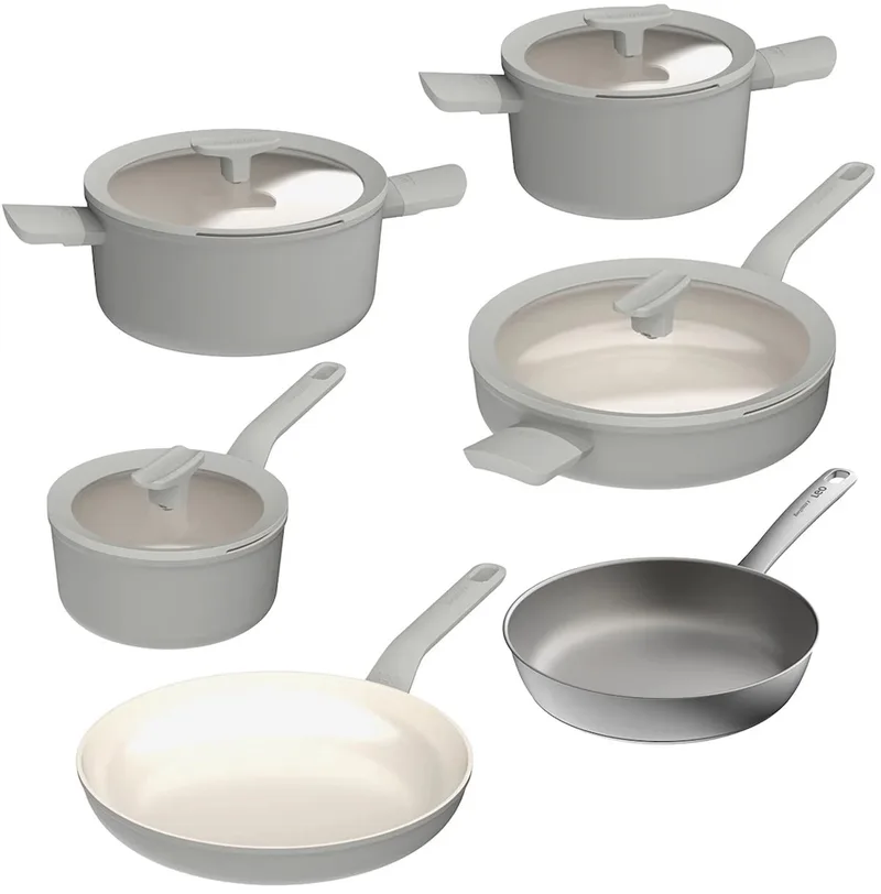 Balance Moonmist Pannenset 6-delig Downdraft by BergHOFF in Grey – product photo