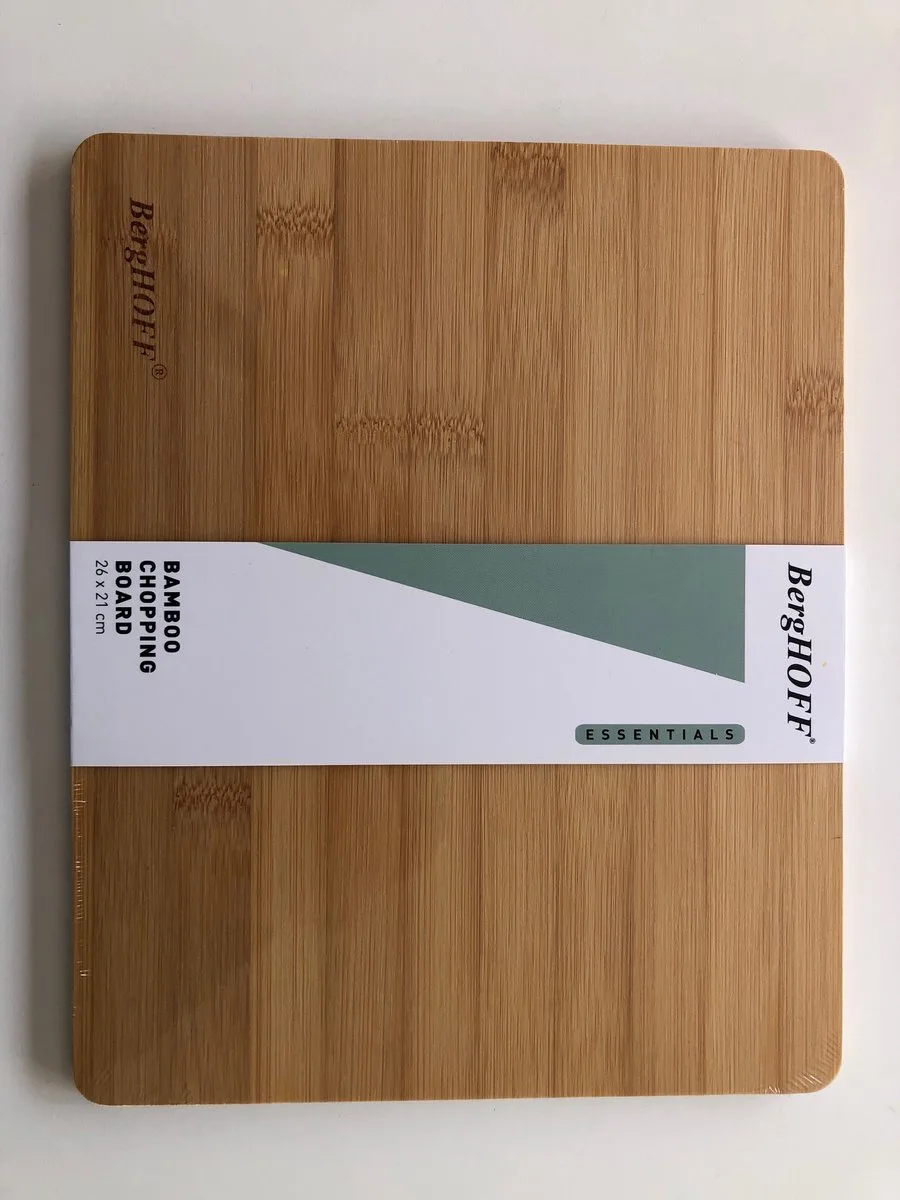 Bamboo Cutting Board 26x21x0,8cm van BergHOFF in Hout – productfoto